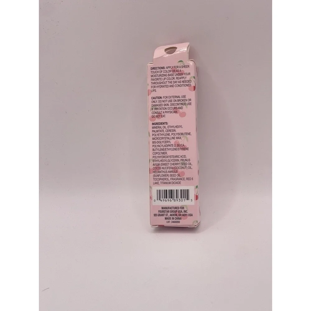 B Pure‎ Color Cherry Scented Tinted Lip Balm